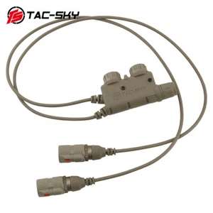 TS V2 PTT 6pin Dual Comm für AN/PRC 152/148 Funkgerät für COMTA II Tactical Headset - Bild 1 von 9