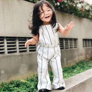 Toddler Baby Kids Girls Summer Bodysuit Romper Jumpsuit Overall Clothes Outfits - Picture 1 of 6