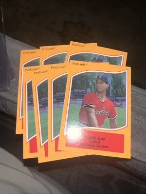 1990 Procards Moises Alou Minor League Card Lot 7 Gem Mint Rookies Rc #29 MLB  - Image 1 of 4
