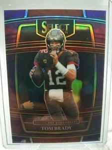 2021 Select Purple Prizm - Tom Brady /75 Tampa Bay Buccaneers! - Foto 1 di 2