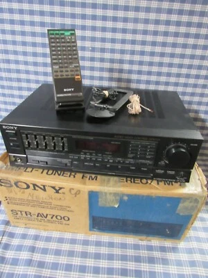 Sony STR-AV700 Audio / Stereo Receiver. Excellent Read Description FREE SHIPPING - Image 1 of 4