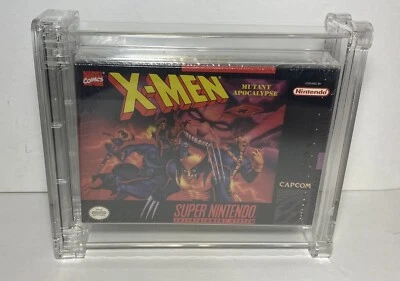 X-Men Mutant Apocalypse (Super Nintendo SNES) SNES WATA 9.8A+ SEALED - Image 1 of 3