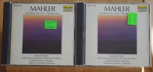 TELARC-CD: MAHLER-Symphony No. 2 Part 1+2 , 2CDs, Saint Louis Symphony, SLATKIN - Bild 1 von 2