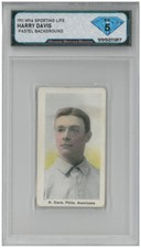 1911 Sporting Life M116 HARRY DAVIS Pastel Background 💎 DSG 5 EX