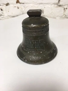 Fee Bros Taxi -Liberty Bell -3 Digit Phone-Brass Independence Bell-La Crosse  Wi - Picture 1 of 6