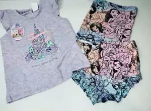 BNWT BABY GIRLS PETER ALEXANDER DISNEY PRINCESS PYJAMA SET SIZE 3 - 6 MTHS - Picture 1 of 5