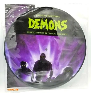 Claudio Simonetti DEMONS Soundtrack Picture Disc Record LP Vinyl Movie Album NEW - Imagen 1 de 2