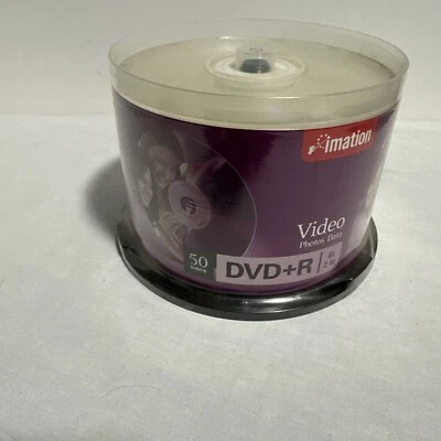 Imation 50 Discs DVD+R 8x 2hr - Image 1 of 4