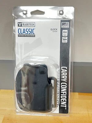 BLADE TECH CLASSIC OWB HOLSTER FOR GLOCK 43 43X RIGHT HAND KYDEX TEK LOK - Image 1 of 2