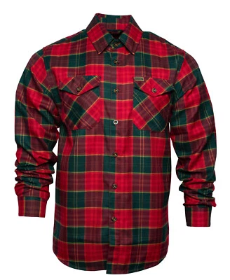 Dixxon McCallister 2.0 Home Alone Red & Green Plaid Christmas Flannel Tall - Image 1 of 4