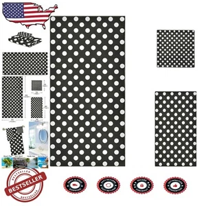 Polka Dots Luxury Soft Towel Set - Bath, Hand & Washcloth for Every Need - Picture 1 of 7