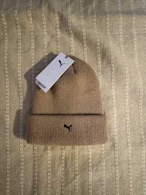 NWT Tan Puma Beanie Hat - Image 1 of 4