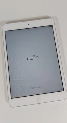 APPLE iPad Mini A1432 16GB Silver Tablet 7.9" Tested/Wiped - Image 1 of 4