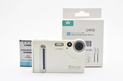 Read [Exc+5] CASIO EXILIM EX-S2 White Compact Digital Camera From JAPAN - Image 1 of 4