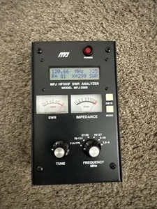 MFJ 259B HF/VHF SWR ANALYZER ANTENNA SWR IMPEDANCE CHECKER(TESTED WORKS) - Zdjęcie 1 z 8