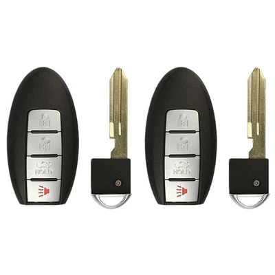 2 Repuestos para Infiniti QX70 QX 70 14 15 2016 2017 Smart Prox Mando a Distancia Llavero Foto 1 de 4