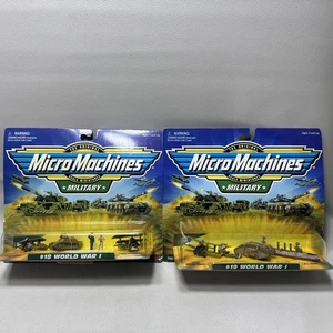 1998 Galloob Micro Machines Lot - Military Collection World War I - Sets 18 & 19 - Picture 1 of 9