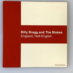 BILLY BRAGG AND THE BLOKES : England, Half-English CD 2002 Promo Advance Copy  - Picture 1 of 3