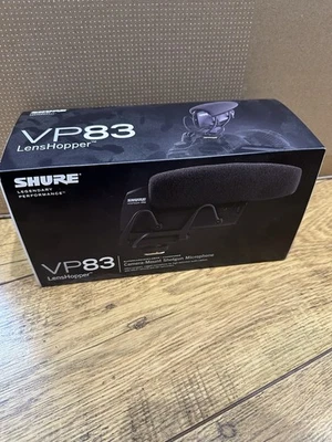 Shure VP83 lensHopper Shotgun Microphone With Windshield. - Image 1 of 4