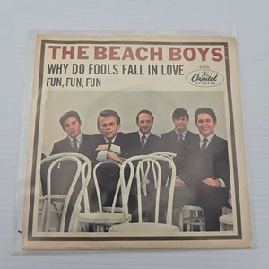 The Beach Boys 1964 Capitol 45rpm “Fun, Fun, Fun" / "Why Do Fools Fall In Love" - Picture 1 of 4