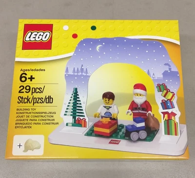 LEGO 850939 Exhibición de Papá Noel y Niño ¡NUEVO! Minifigura de Claus para regalos de árbol de Navidad Foto 1 de 4