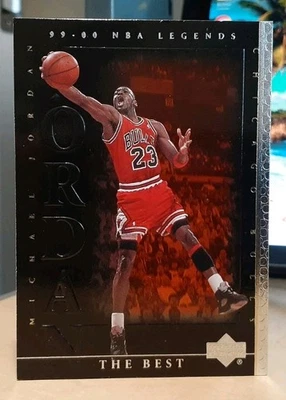 1999-00 Upper Deck NBA Legends *The Best* Michael Jordan #89 HOF CHICAGO BULLS - Image 1 of 2