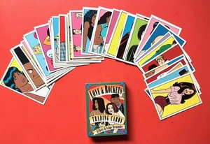 Tarjetas coleccionables LOVE & ROCKETS.Caja completa de arte gráfico de fantasía. 36 tarjetas - Imagen 1 de 2