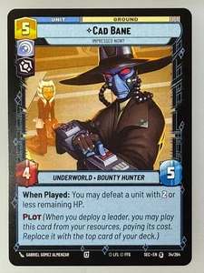 Star Wars Unlimited - Cad Bane 34 - Picture 1 of 1