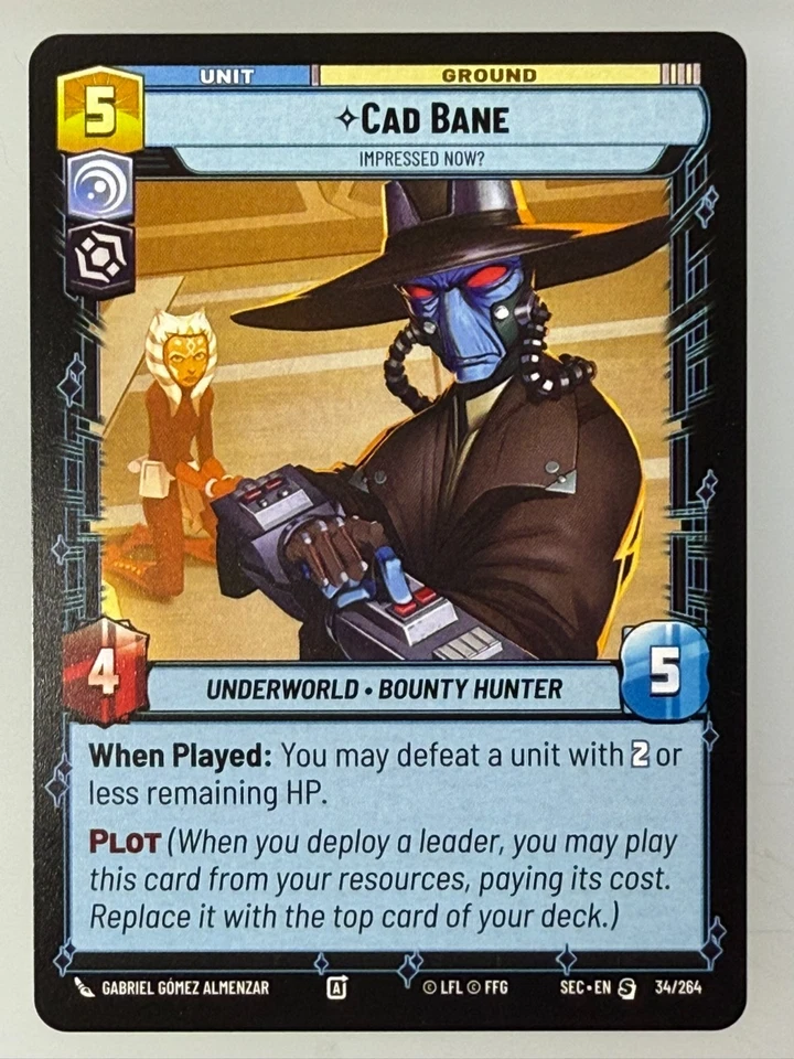 Star Wars Unlimited - Cad Bane 34 - Image 1 of 1