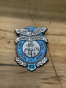 Vintage Plastic North Carolina State Highway Patrol Junior Trooper Badge B30 - Picture 1 of 3