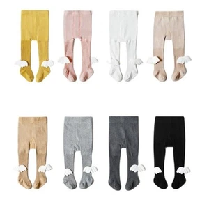 Toddler Baby Kids Cotton Angel Wings Pantyhose Tights Stockings Children Girls - Picture 1 of 19