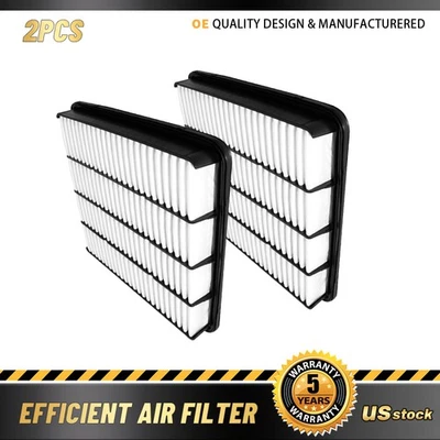 2x Filtro de aire del motor para Toyota Tundra Sequoia Land Cruiser Lexus LX570 13-2021 Foto 1 de 4