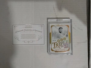 2024 Panini Flawless Roger Hornsby Triple Crown Diamond /10 - Picture 1 of 4