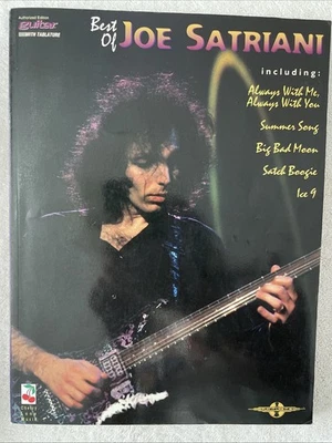 The Best of Joe Satriani 吉他标签书 Play It Like It Is Vintage 90 年代 1995 — 第 1/4 张图片