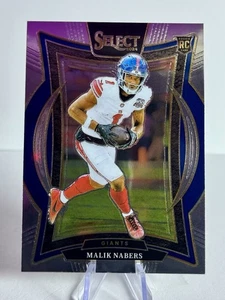 2024 Panini Select - Concourse Level #29 Malik Nabers (RC) - Picture 1 of 2