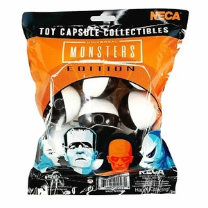 NECA Toy Capsule Collectible 9 UNIVERSAL MONSTERS Surprise Horro Halloween SG670 - Picture 1 of 4