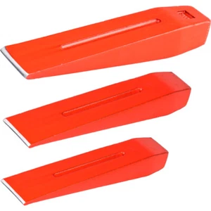 Spaltkeil Set 1,5/2/3 kg Stahl Holzspalter Fällkeil Scheitkeil Spaltgranate Holz - Bild 1 von 7