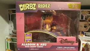 Funko Pop Aladdin And Abu With Carpet Summer Convention Dorbz Ridez CC Exc - Picture 1 of 1