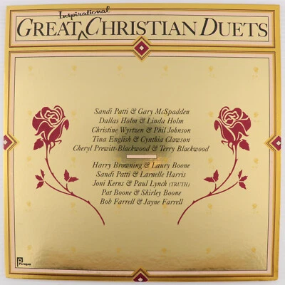 Great Inspirational Christian Duets - Patti 1983 12" LP Vinyl Record PR 33141 - Image 1 of 4