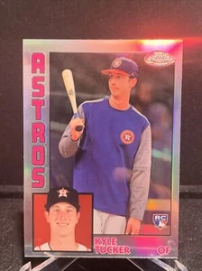 2019 Topps Chrome Kyle Tucker 30th Anniv REFRACTOR Rookie RC #84TC-18 B1🔥🧢⚾️ - Picture 1 of 2