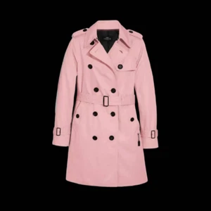 Coach Pink Trench Jacket Womens SZ XXS Coat - Picture 1 of 6
