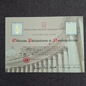 Vatican 2012 sheet Renovation of St.Peters-square ( Michel Block 39) MNH - Picture 1 of 2