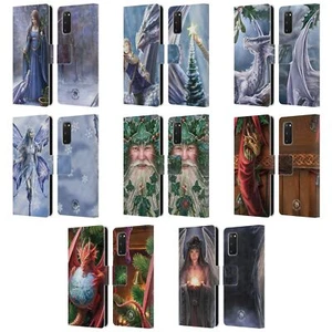 OFFICIAL ANNE STOKES YULE LEATHER BOOK WALLET CASE COVER FOR SAMSUNG PHONES 1 - Picture 1 of 14
