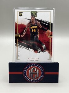 2022-23 Impeccable AJ Griffin Rookie RC Gold /10 Atlanta Hawks KL