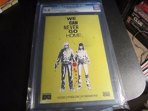 WE CAN NEVER GO HOME #1  1ST PRINT CGC 9.8 !!!!!! - Picture 1 of 3
