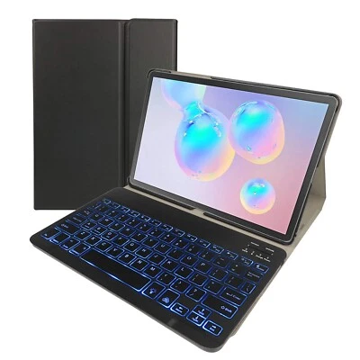 Backlight Keyboard Case for Samsung Galaxy Tab S6 10.5 inch 2019,Slim Stand C... - Image 1 of 4