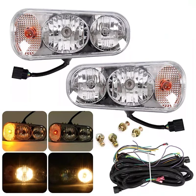 Snow Plow Lights Headlight Halogen Lamp For Boss Western Meyer SnowDogg #1311100 - Image 1 of 4