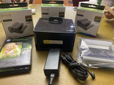 Vupoint Solutions Photo Cube Wi-Fi Printer IPWF-P30-VP With 4 Color New Inc Cart - Image 1 of 4