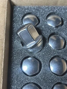 GM Factory 2020-2025 C8 Corvette . Bright Stainless Lug Nut Set . 14mm x 1.50 - Picture 1 of 5