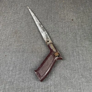 Sierra de cerradura Stanley No.175R de colección, mango de metal, hoja de 11" aprox 15-1/2" de largo - Imagen 1 de 10